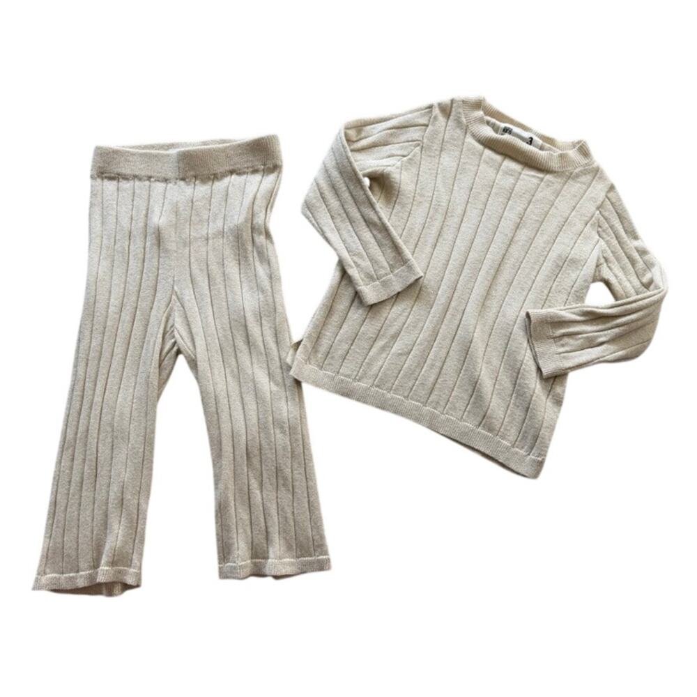 Cotton On Kids Knit Matching Set Girls Size 2 Sweater Pants
